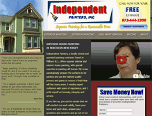 Tablet Screenshot of independentpainters.com